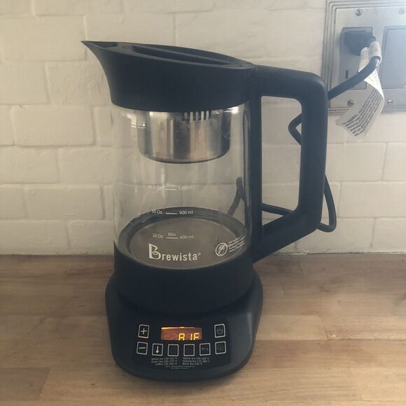 Brewista Kettle Tea Coffee Automatic Digital Tea Kettle Glass 40.5 Oz READ - Picture 1 of 6